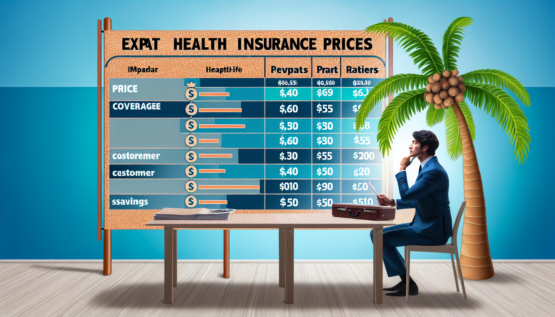 découvrez les critères à considérer dans la comparaison des offres d'assurance santé pour expatriés et trouvez le meilleur prix pour votre assurance santé à l'étranger.