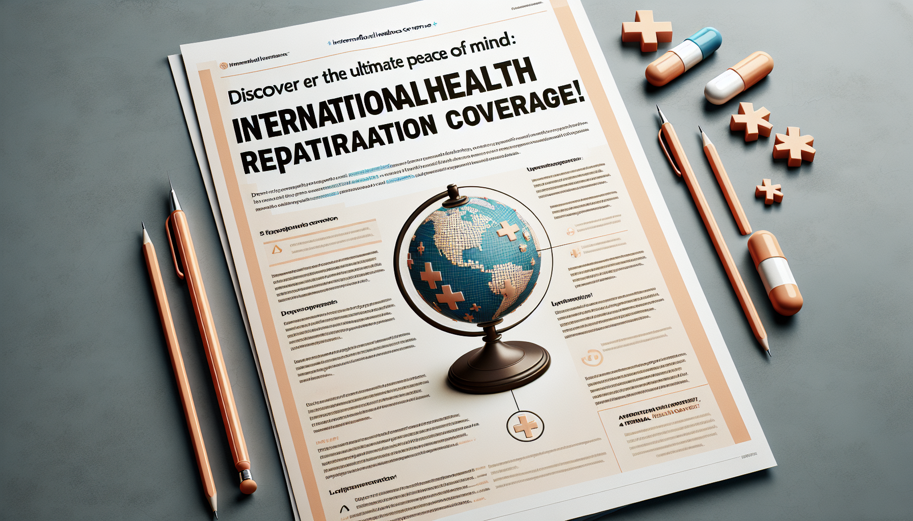 souscrivez une assurance santé rapatriement avec couverture internationale pour voyager en toute sérénité. découvrez comment souscrire et obtenir une protection adaptée à vos besoins.